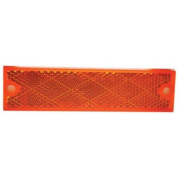 Overtime UL487000 Amber Rectangular Trailer Reflector OV567507